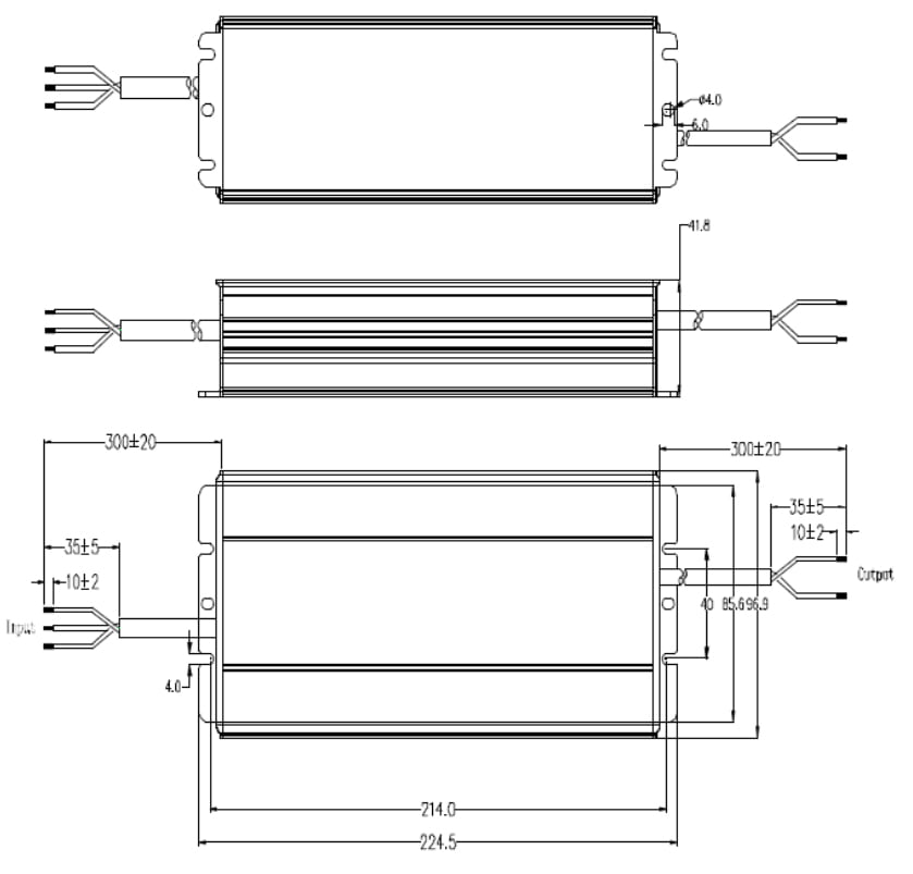 LED-muuntaja LED-nauhalle