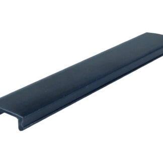 Musta savukansi LED-alumiiniprofiiliin 1708 / 1715 – 2m