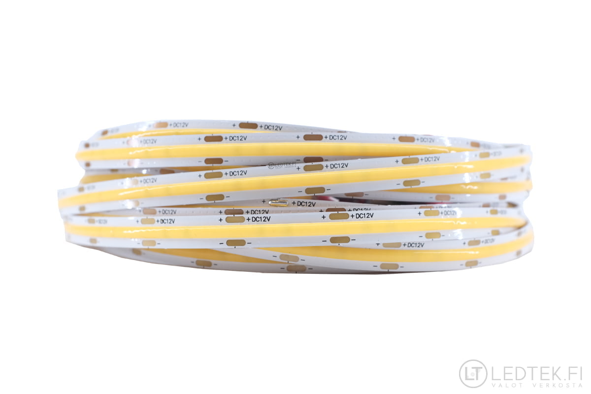 CRI90 COB LED Strip 3000K 10W 12V Premium
