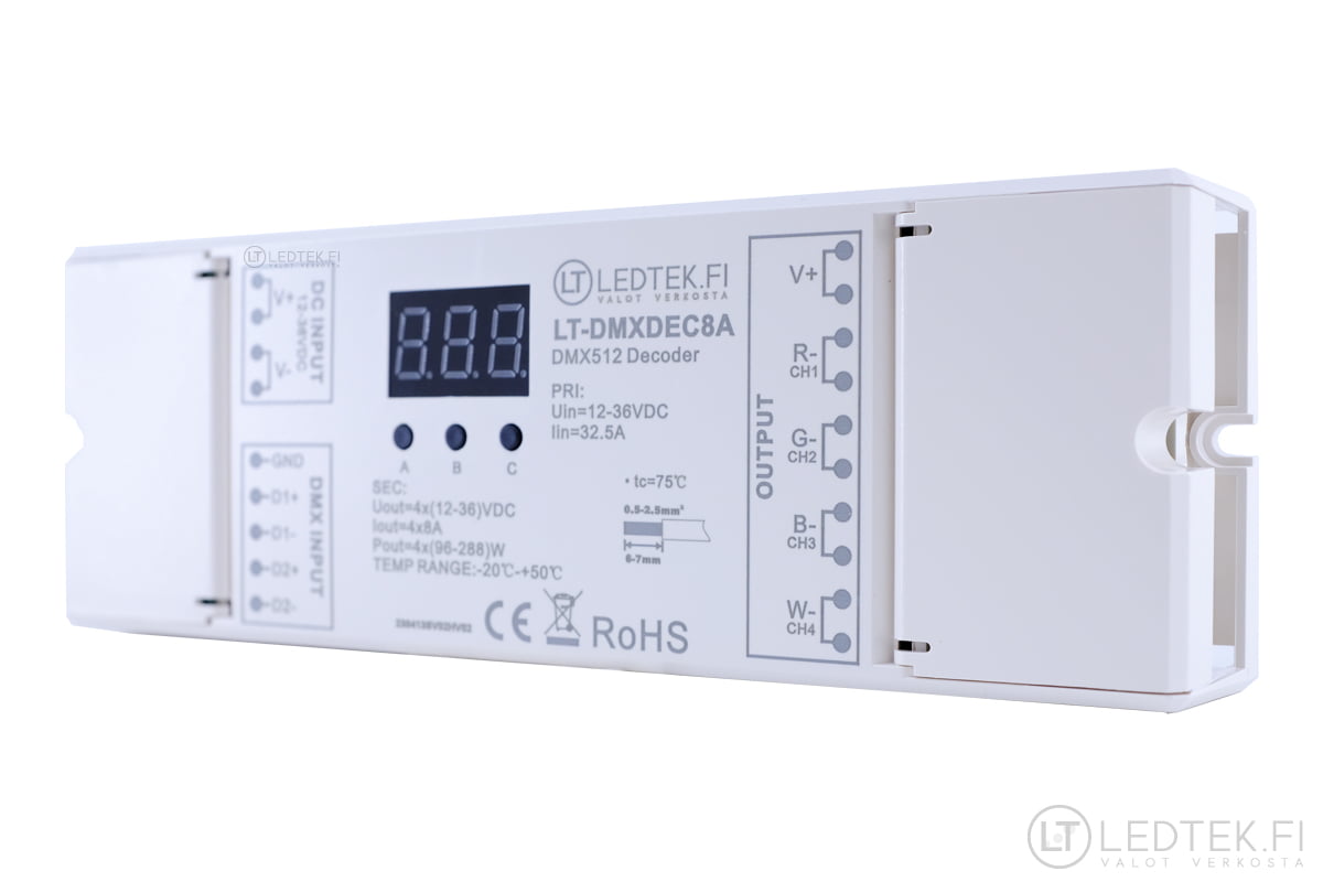 DMX 512 Dekooderi