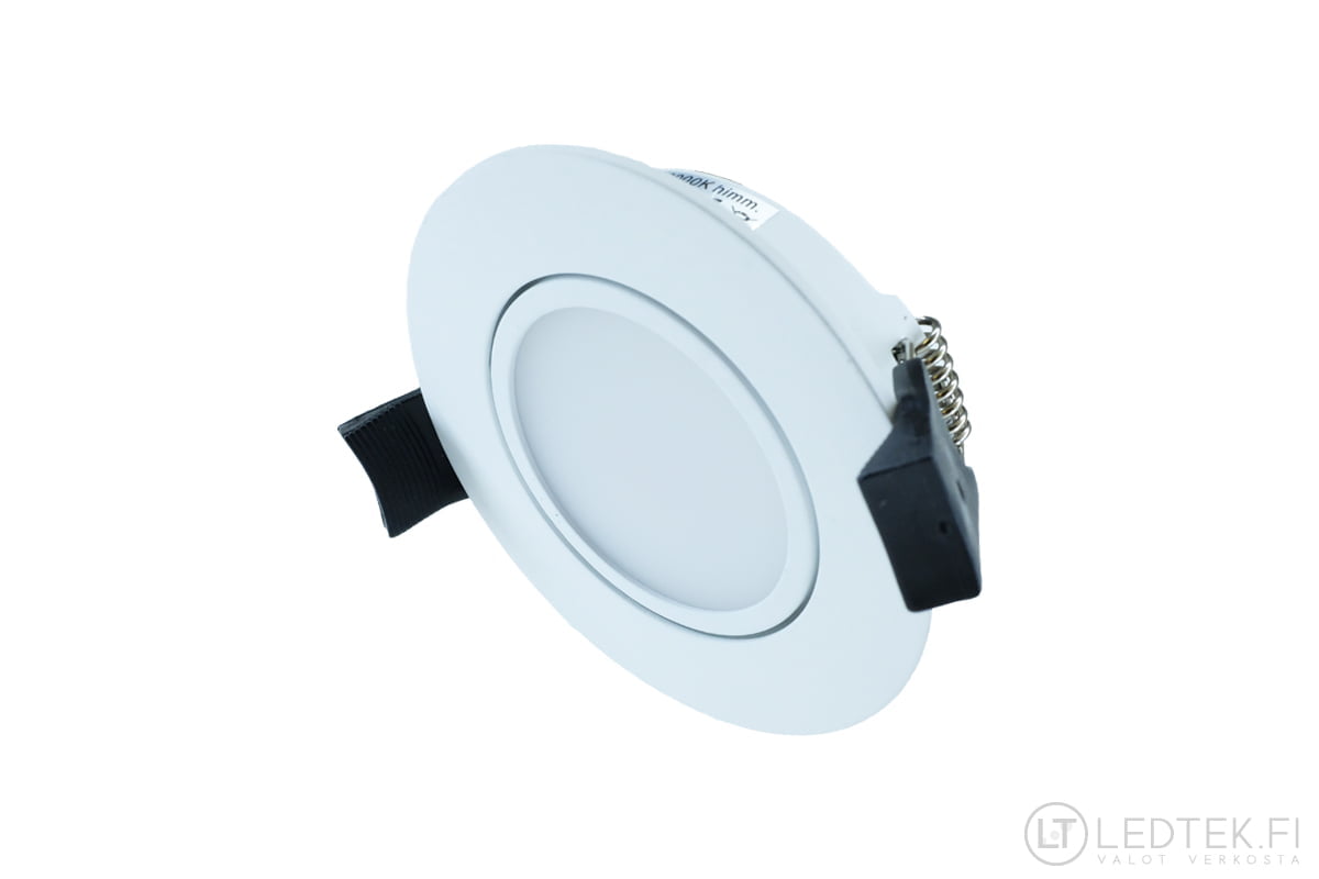 CRI90 LED-alasvalo 7W 3K himmennettävä suunnattava