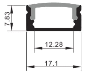 LED-alumiiniprofiili