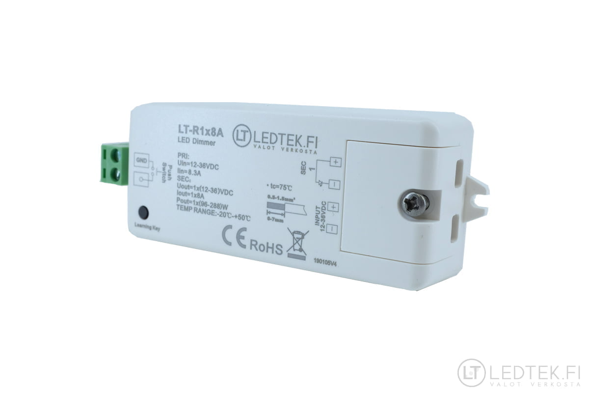 RF-vastaanotin 1x8A