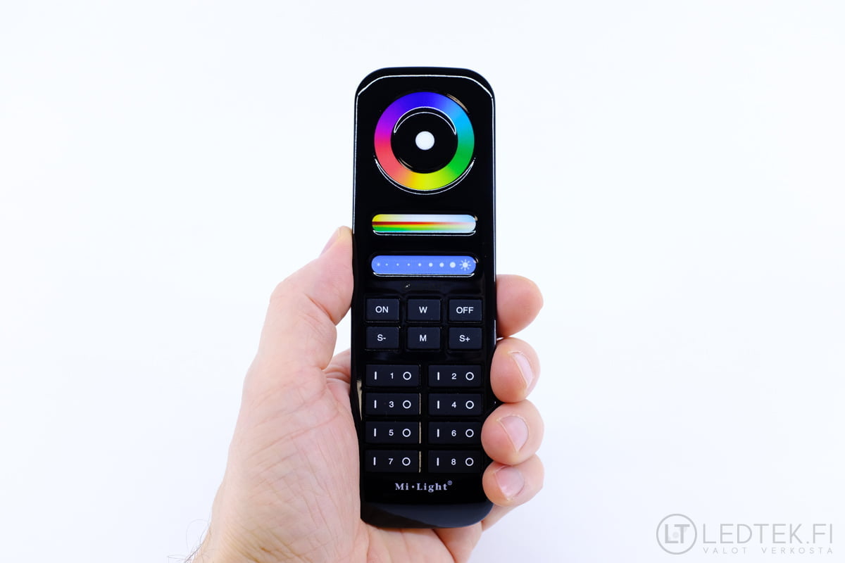RGB CCT kaukosäädin musta