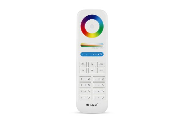 RGB+CCT-kaukosäädin – Langaton LED-ohjaus jopa 8 alueelle VA