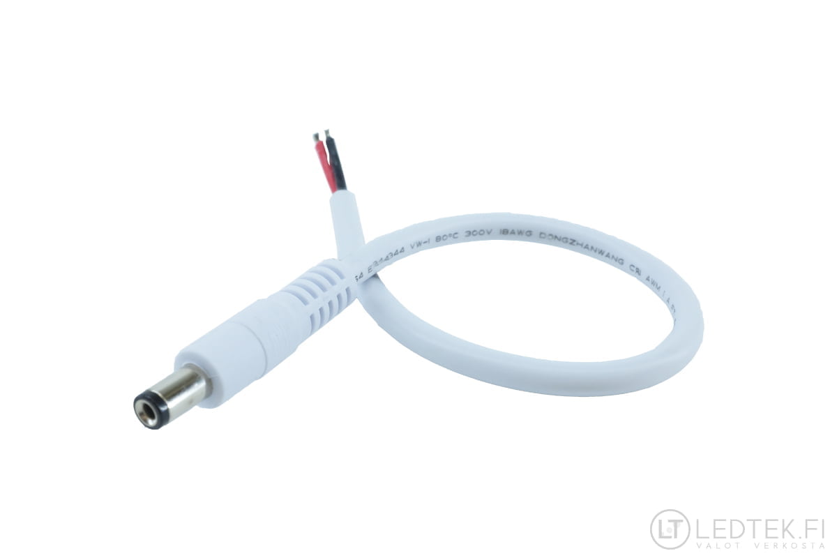 LED-pikaliitin U valkoinen
