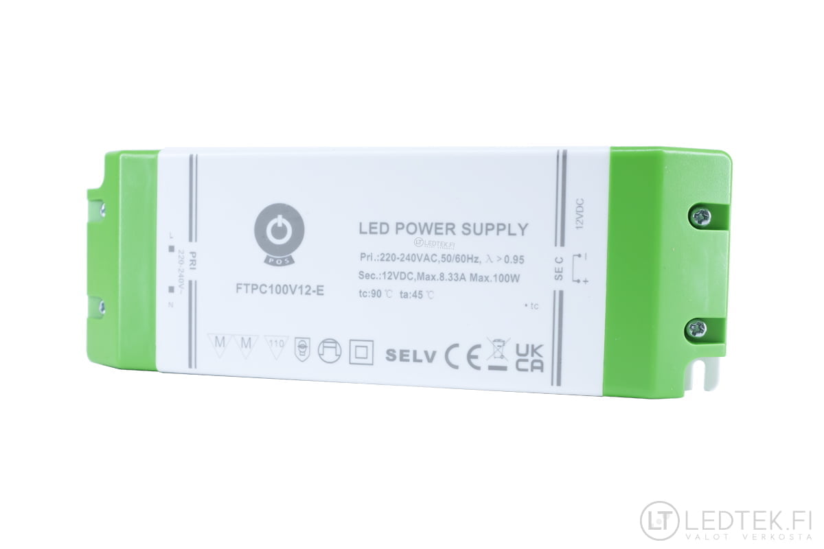 LED-muuntaja 100W
