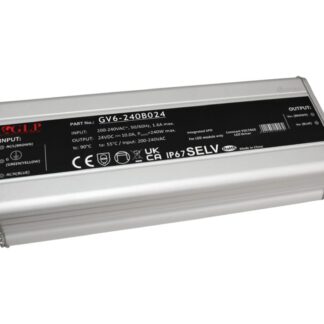 GLP GV6 LED-muuntaja 240W 24V