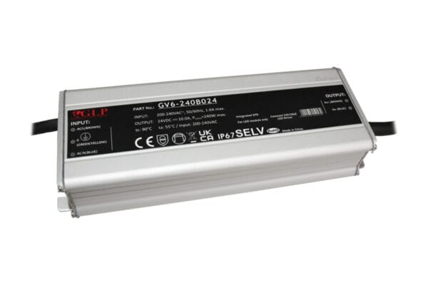 GLP GV6 LED-muuntaja 240W 24V