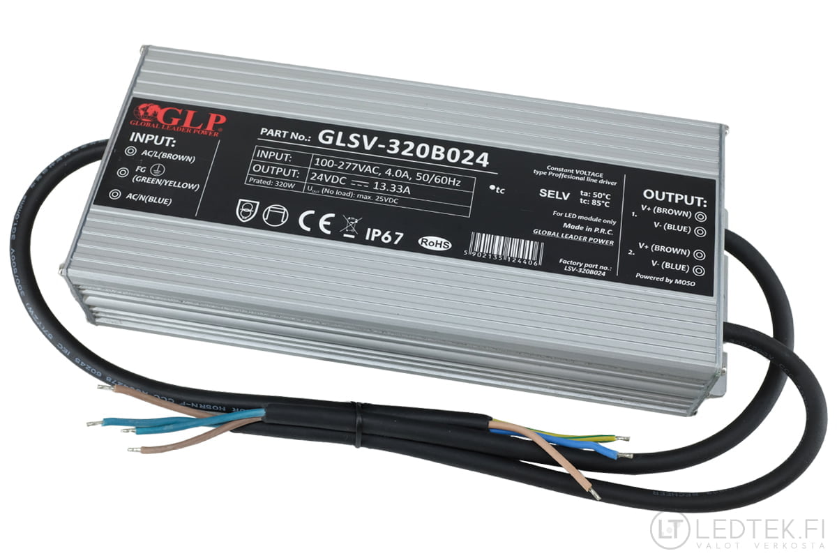 GLP LED-muuntaja 320W 24V