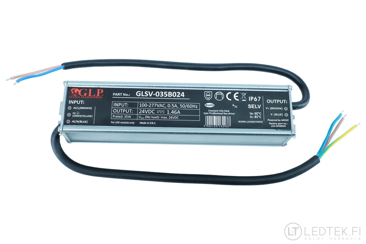 GLP LED-muuntaja 35W 24V