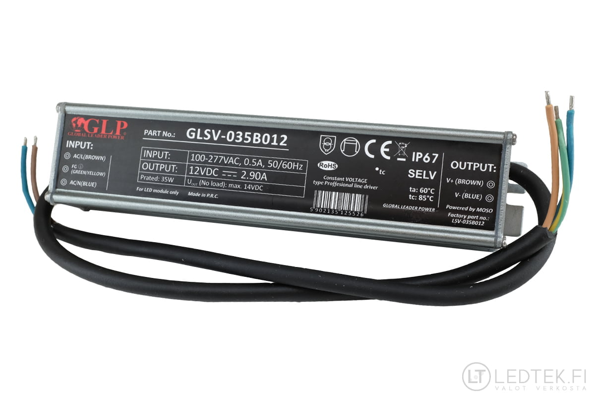 GLP LED-muuntaja 35W 12V