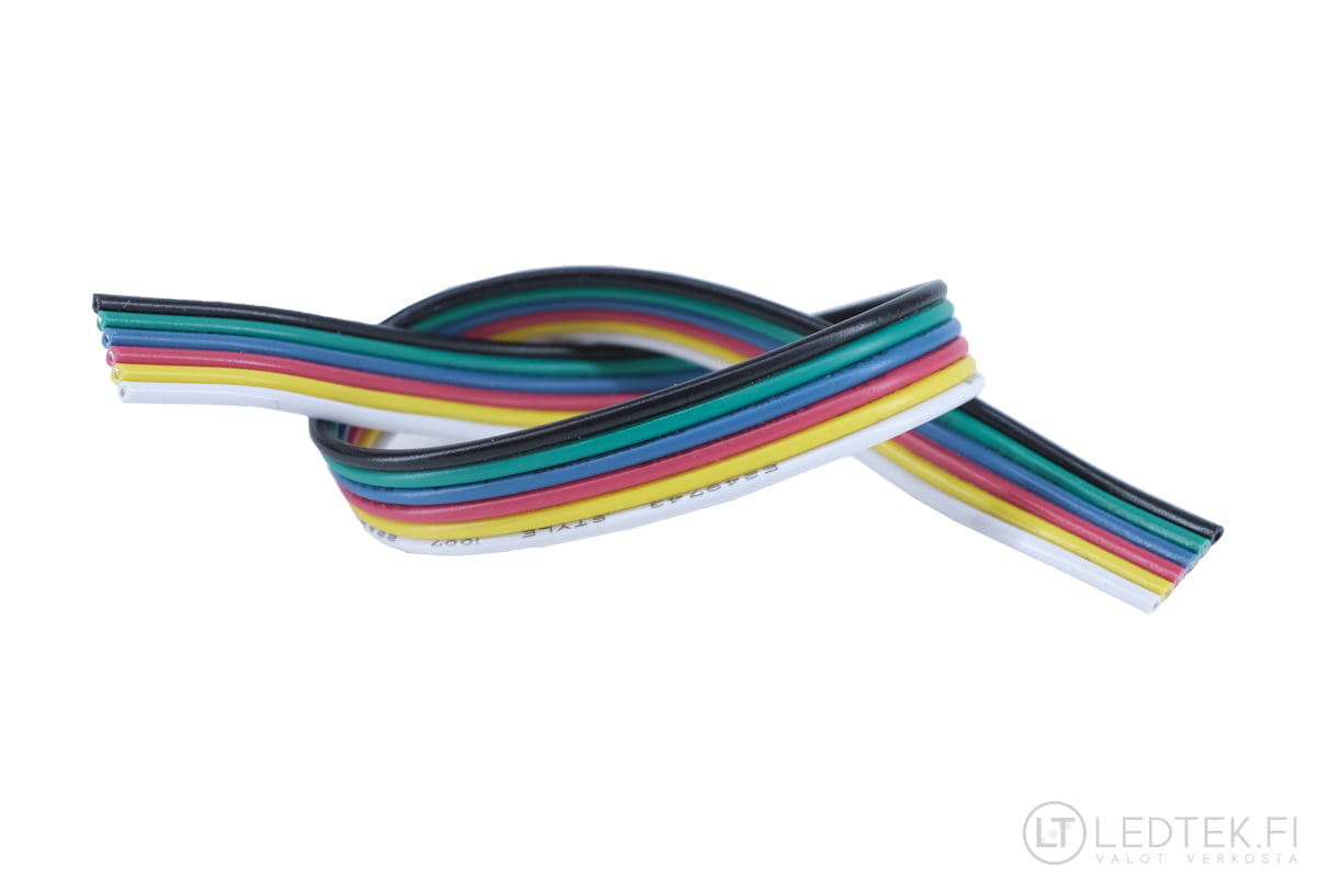 RGB + WW + CW cable