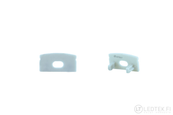 LED-alumiiniprofiilin 1708 reiällinen pääty 2 kpl HA