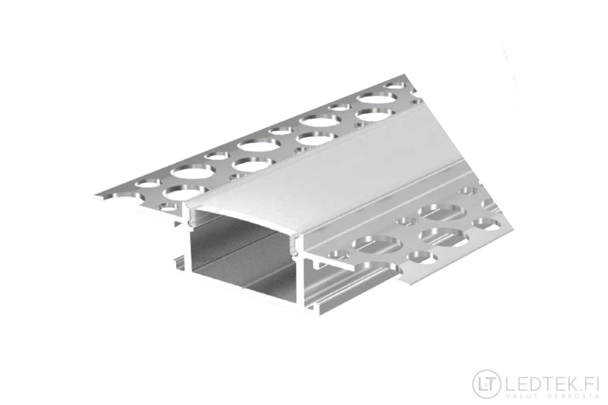 LED Aluminum Profile 6114 2m Drywall with Flange
