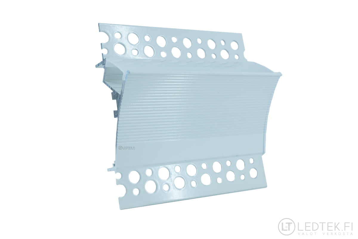LED Aluminum Profile 9635 2m Drywall White