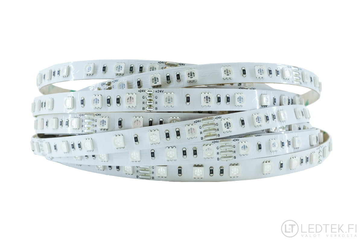 RGB LED-nauha 14.4W 24V IP20 10m