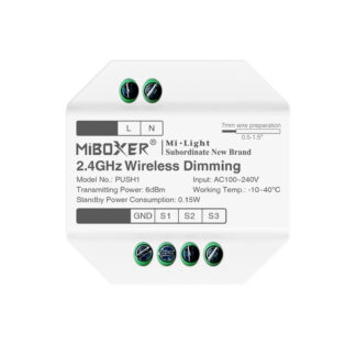 Langaton himmenninkytkin RGB+CCT 2.4GHz PUSH1