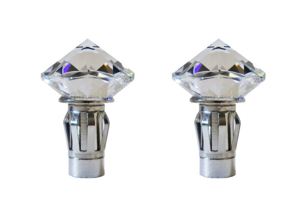 Swarovski® 25 mm kristallit kuituvalotähtitaivaisiin (2 kpl setti)